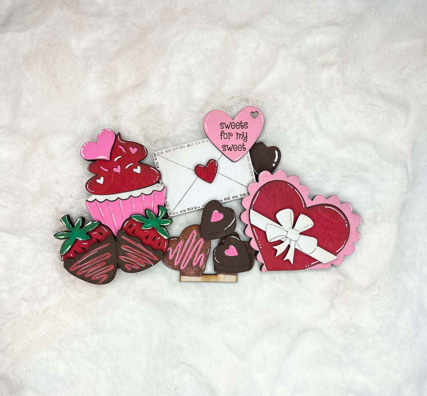 Large Valentines Candy Insert