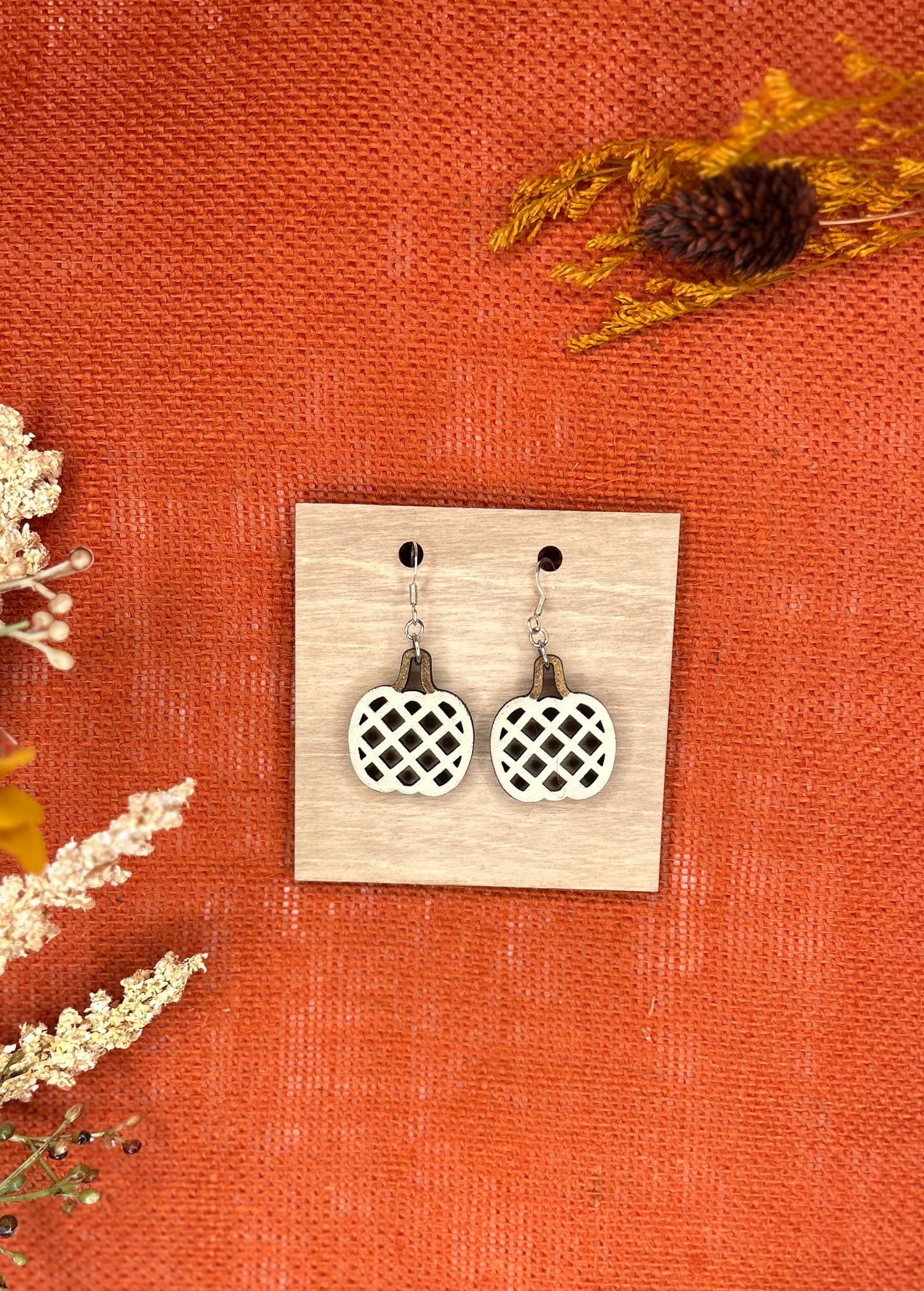 Pumpkin Earrings