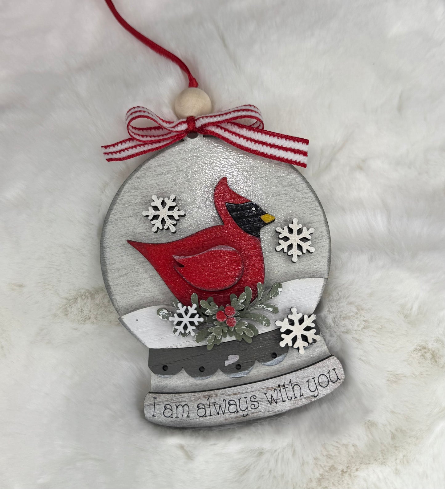 I am always with you Cardinal Ornament