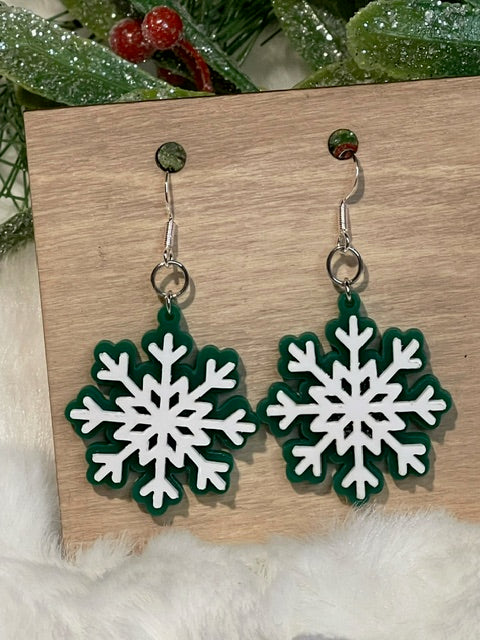 Snowflake Earrings