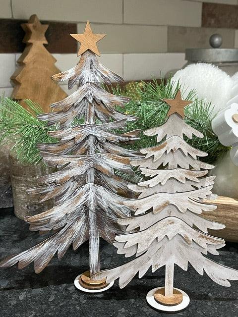 Set of 2 Christmas Trees